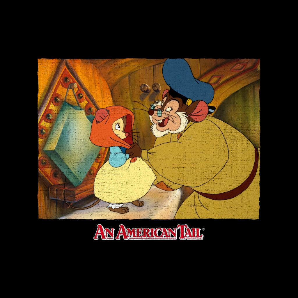 An American Tail Papa Holding Headscarf Men's Hooded product image 2