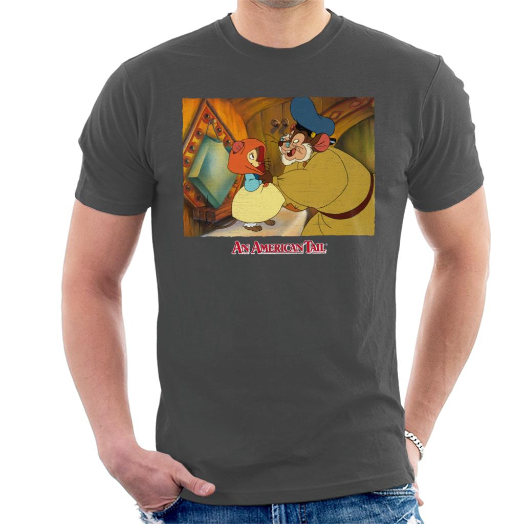 An American Tail Papa Holding Headscarf Men's T-Shirt product image 4