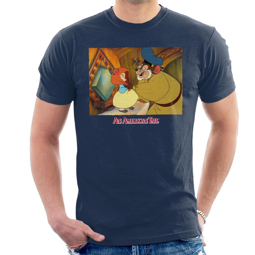 An American Tail Papa Holding Headscarf Men's T-Shirt product image 6