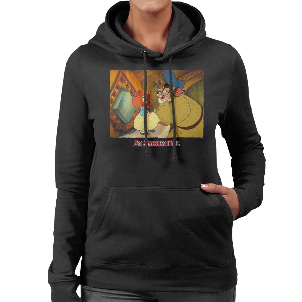 An American Tail Papa Holding Headscarf Women's Hooded product image 1