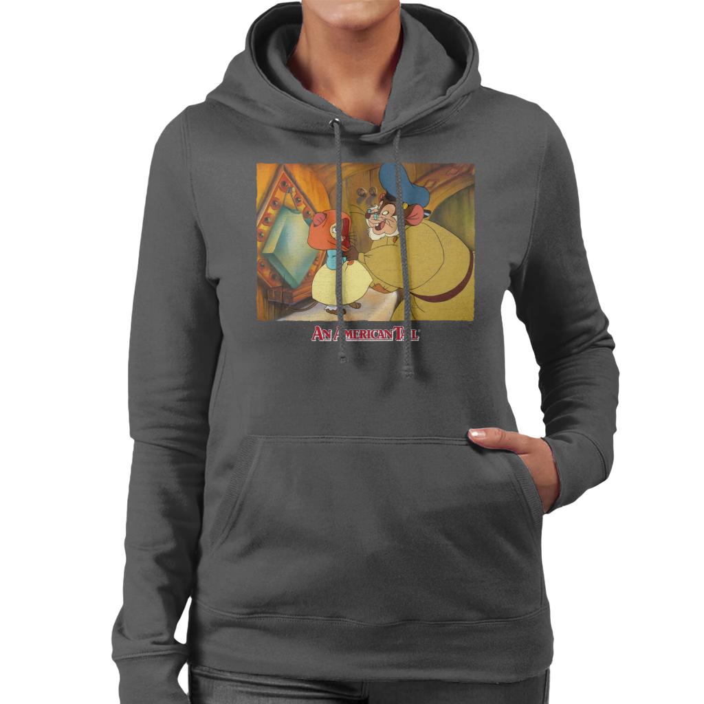An American Tail Papa Holding Headscarf Women's Hooded product image 4