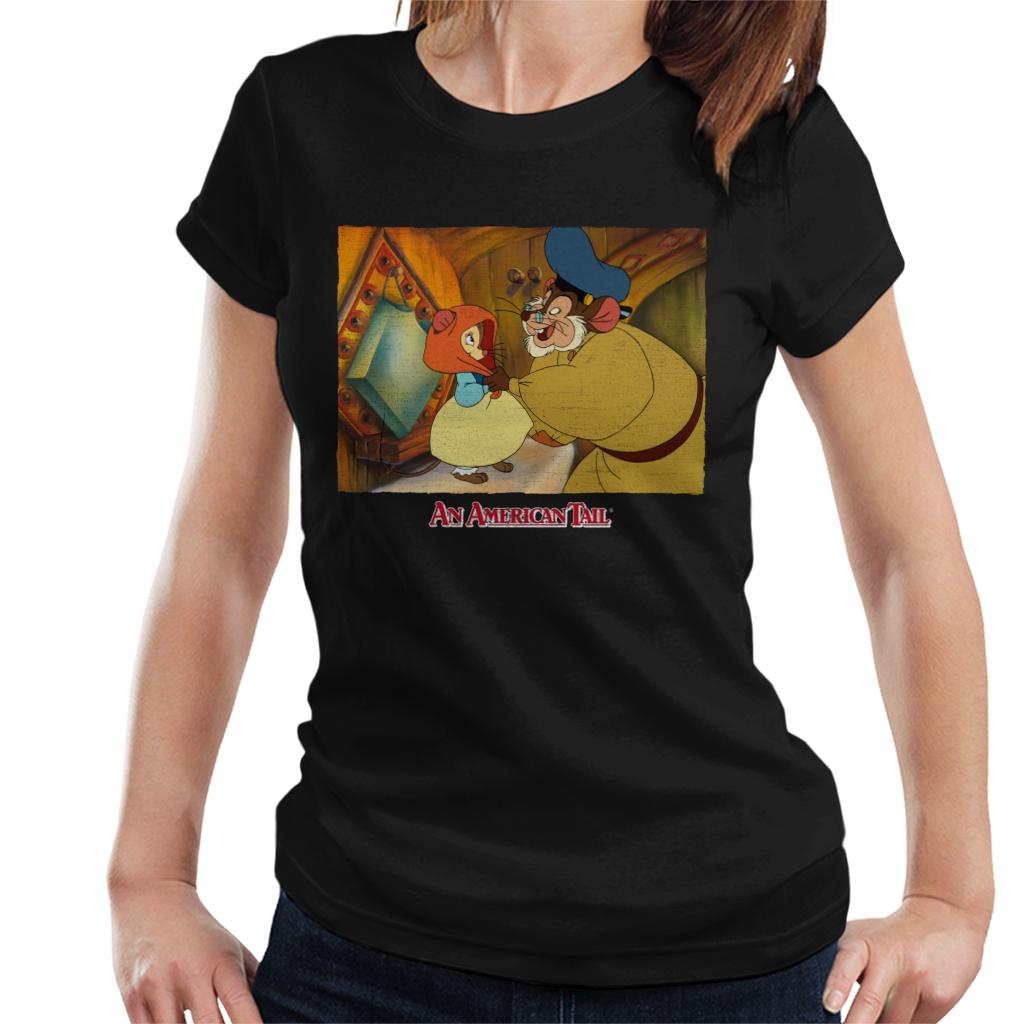 An American Tail Papa Holding Headscarf Women's T-Shirt product image 1