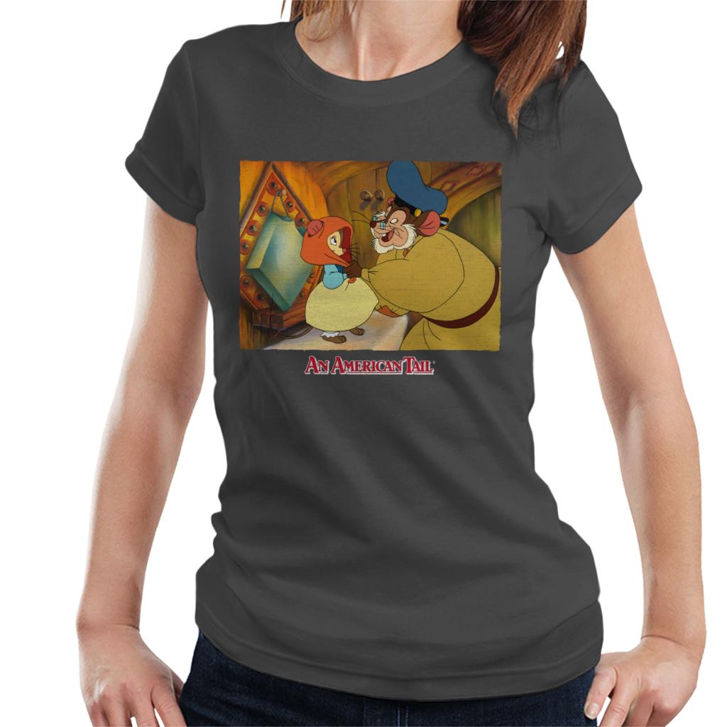 An American Tail Papa Holding Headscarf Women's T-Shirt product image 4