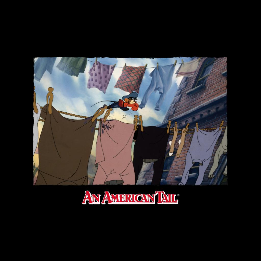 An American Tail Fievel Running On Rope Men's Sweatshirt product image 2
