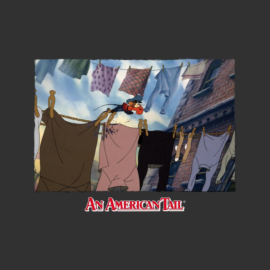 An American Tail Fievel Running On Rope Women's Hooded product image 5