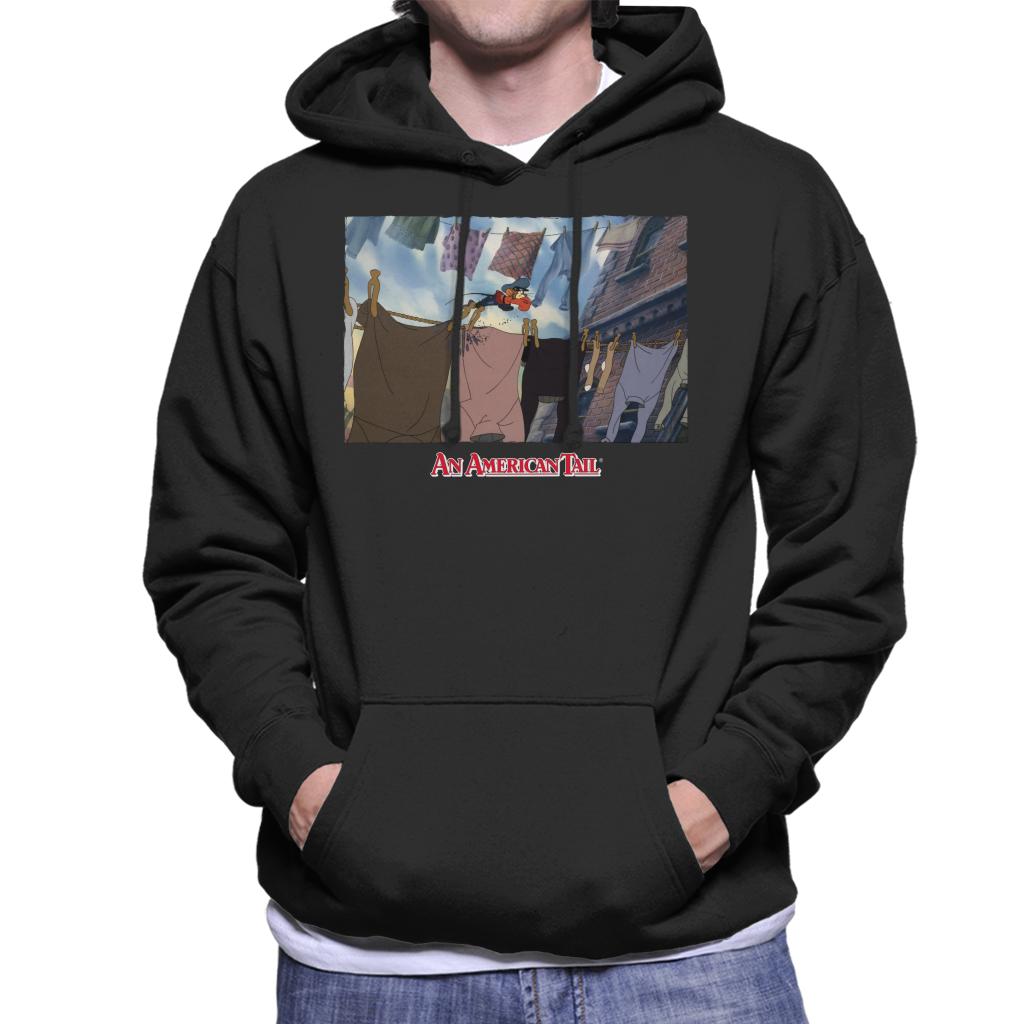 An American Tail Fievel Running On Rope Men's Hooded product image 1