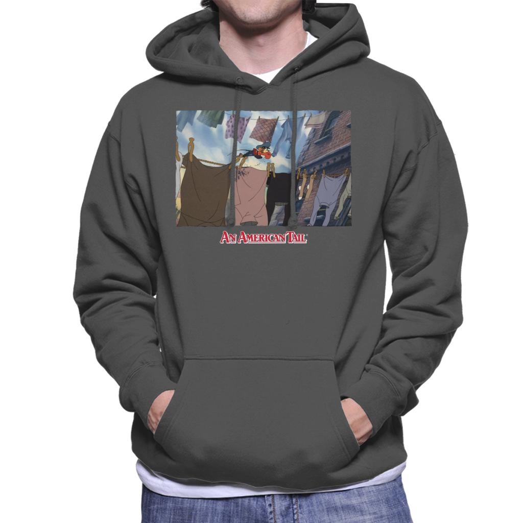 An American Tail Fievel Running On Rope Men's Hooded product image 4