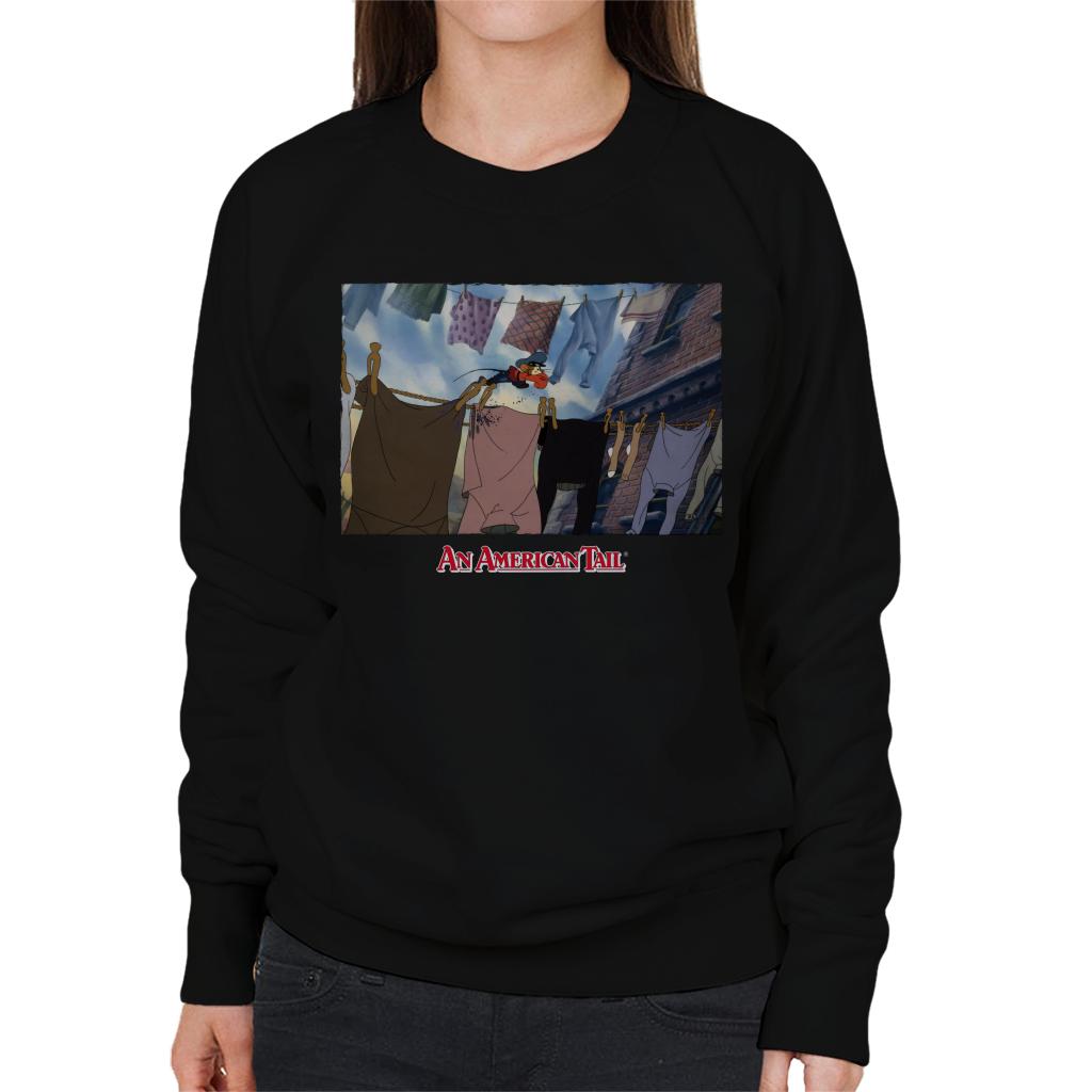 An American Tail Fievel Running On Rope Women's Sweatshirt product image 1
