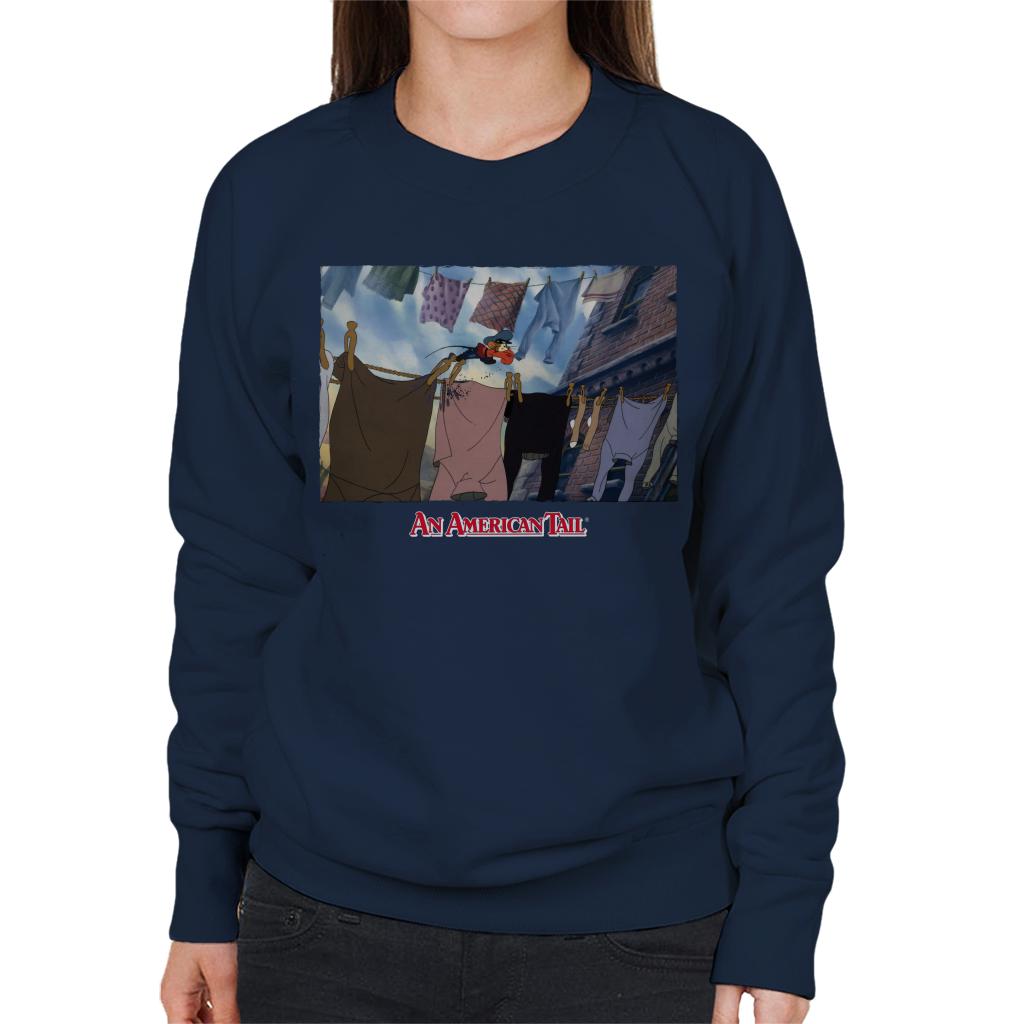 An American Tail Fievel Running On Rope Women's Sweatshirt product image 6