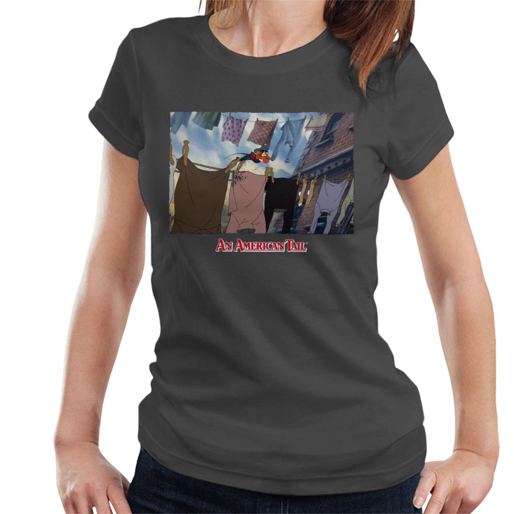An American Tail Fievel Running On Rope Women's T-Shirt product image 4