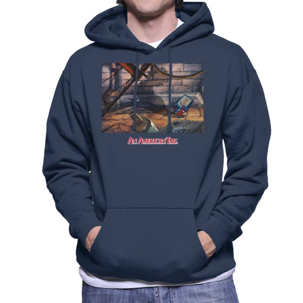 An American Tail Fievels Shadow Men's Hooded Sweatshirt product image 6