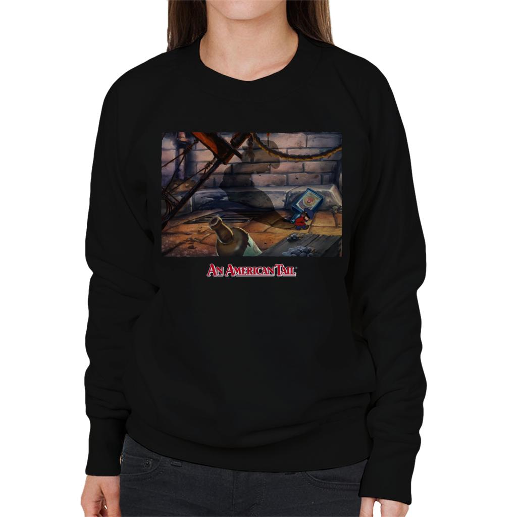 An American Tail Fievels Shadow Women's Sweatshirt product image 1