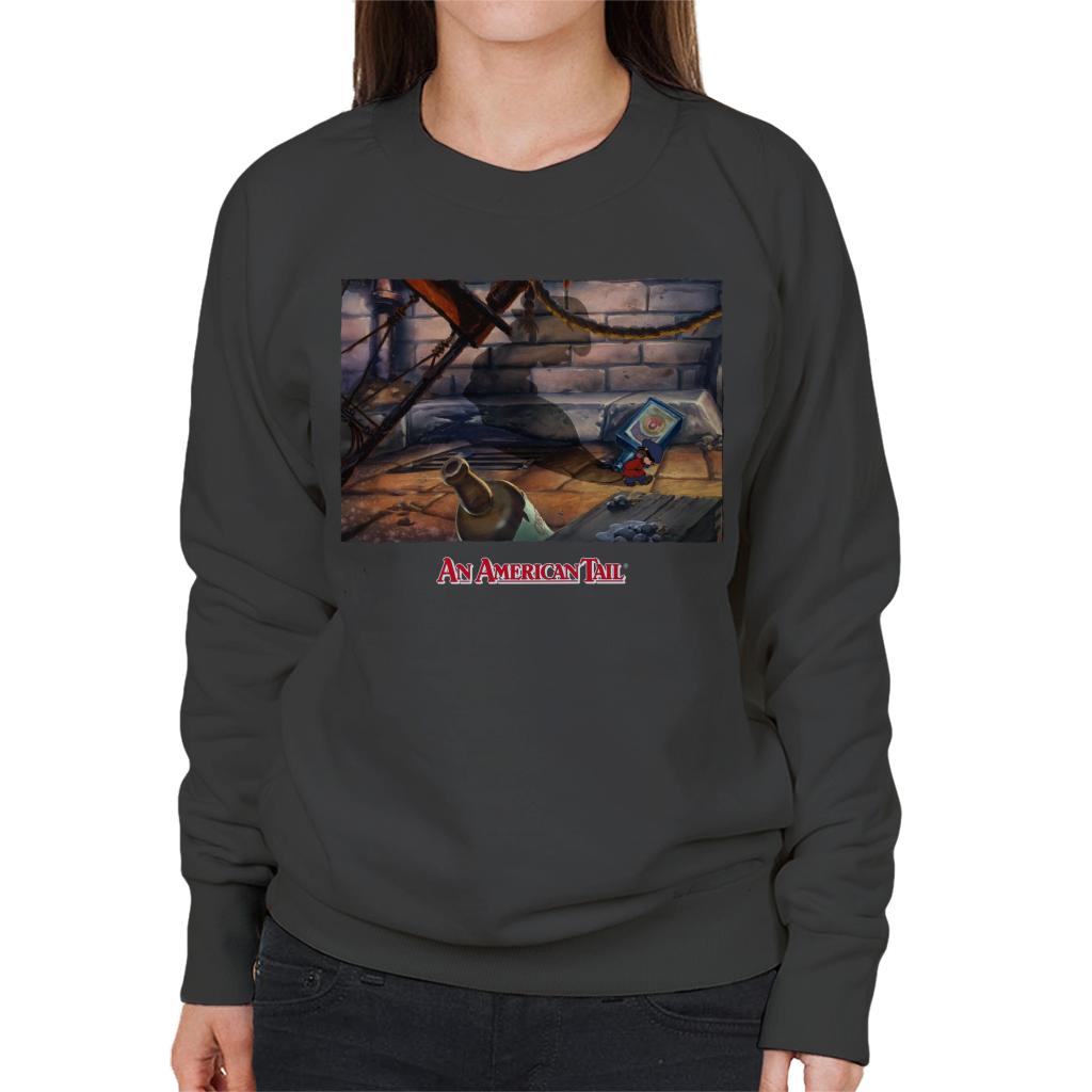 An American Tail Fievels Shadow Women's Sweatshirt product image 4