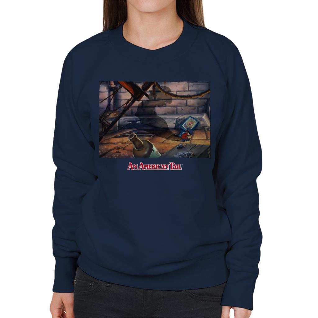 An American Tail Fievels Shadow Women's Sweatshirt product image 6