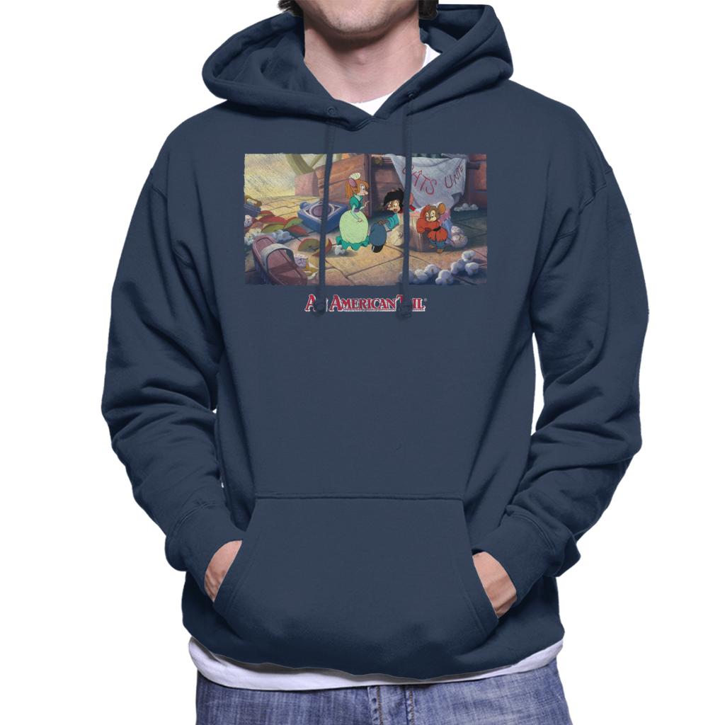 An American Tail Bridget Gives Fievel A Home Men's Hooded product image 6