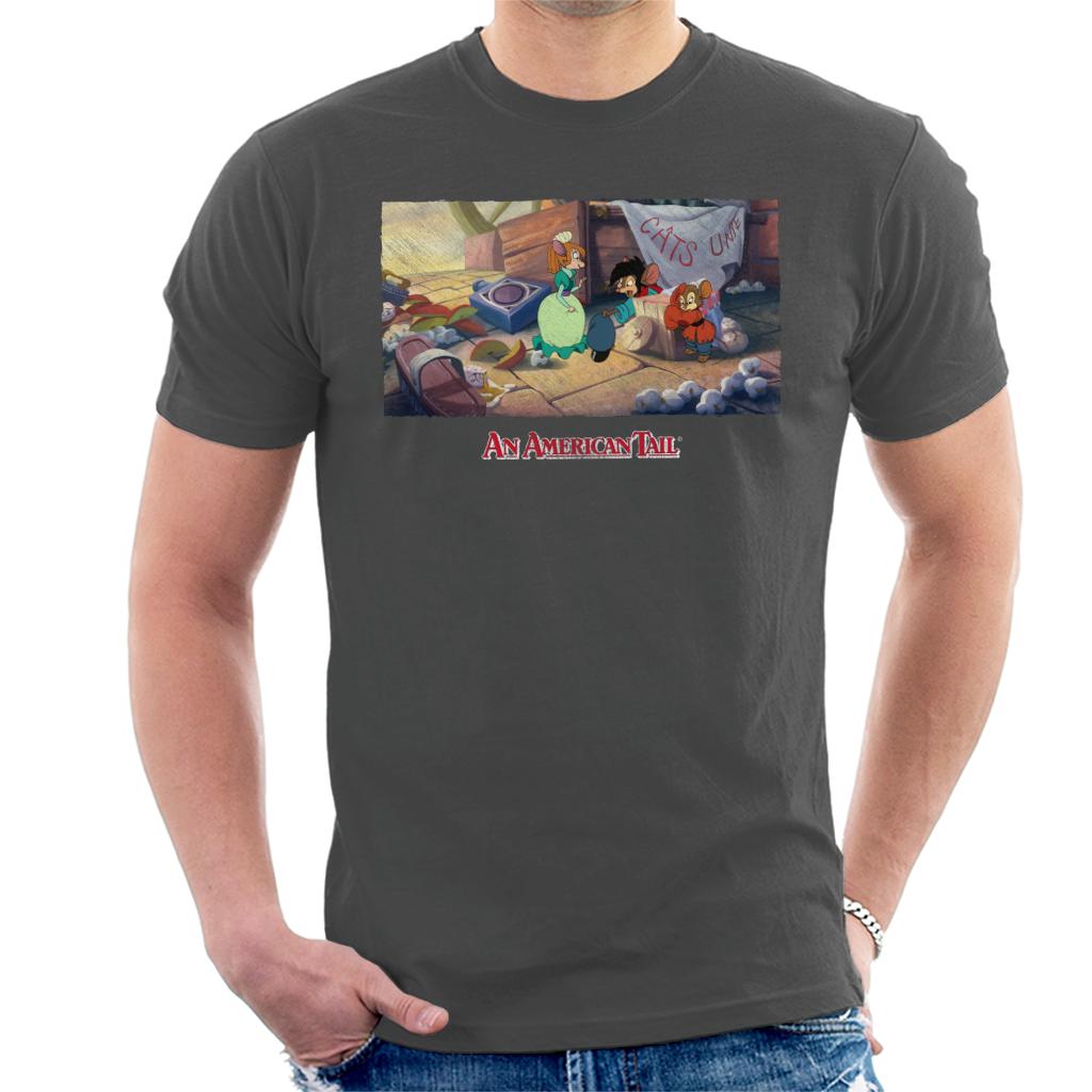 An American Tail Bridget Gives Fievel A Home Men's T-Shirt product image 4