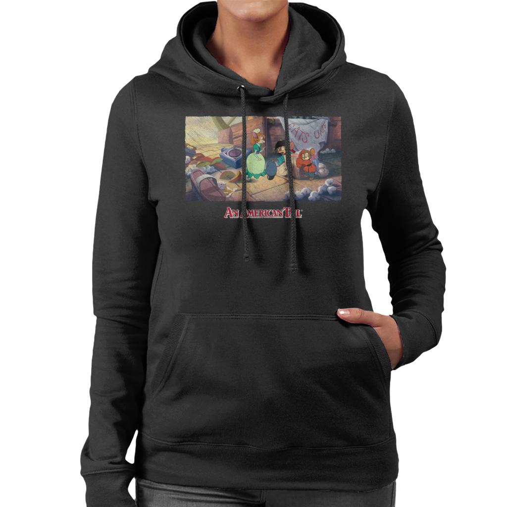 An American Tail Bridget Gives Fievel A Home Women's Hooded product image 1