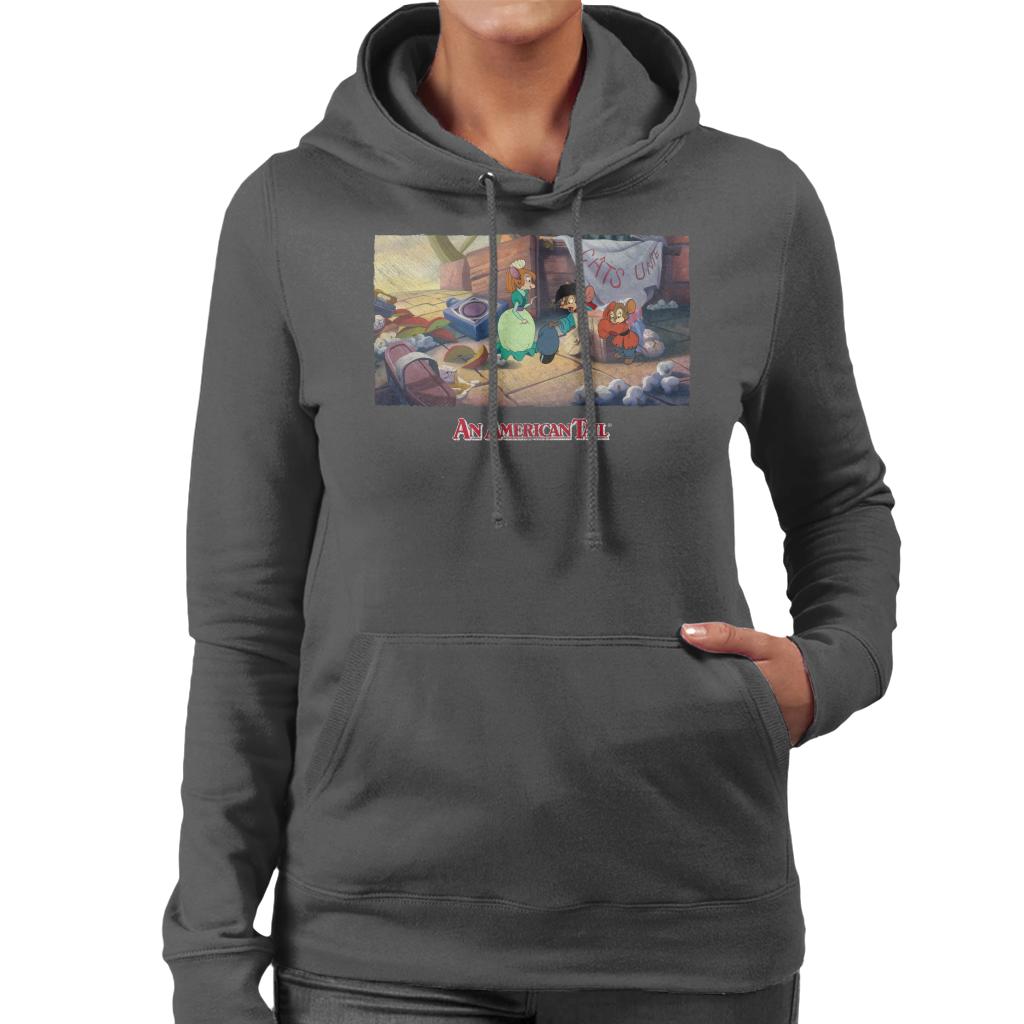 An American Tail Bridget Gives Fievel A Home Women's Hooded product image 4