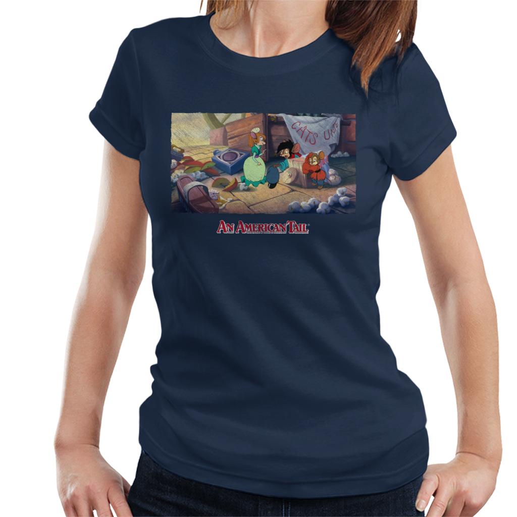 An American Tail Bridget Gives Fievel A Home Women's T-Shirt product image 6