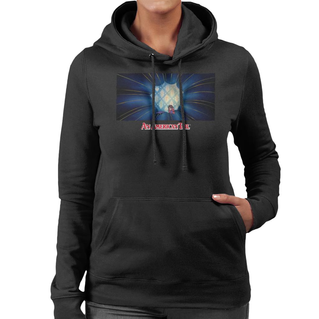 An American Tail Fievel Sobbing Women's Hooded Sweatshirt product image 1
