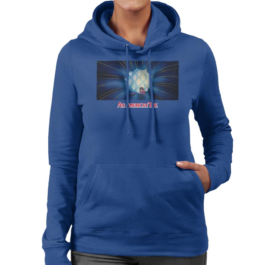 An American Tail Fievel Sobbing Women's Hooded Sweatshirt product image 6