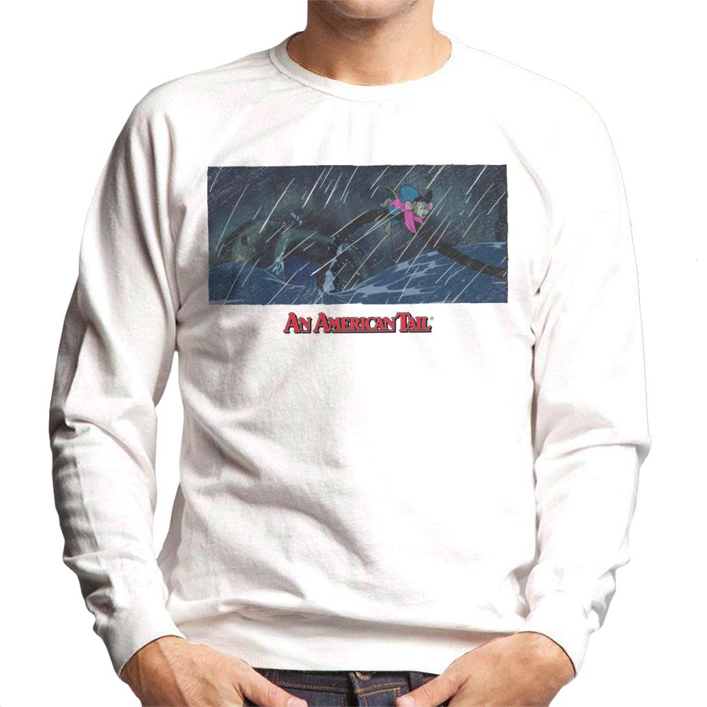 An American Tail Fievel Holding On Men's Sweatshirt product image 4