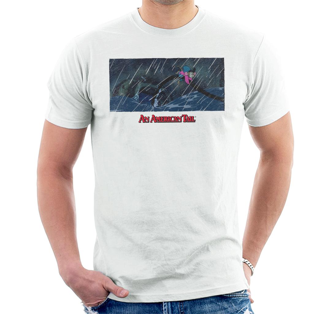An American Tail Fievel Holding On Men's T-Shirt product image 4