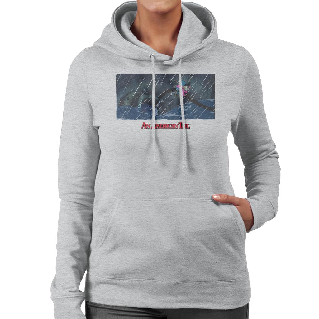 An American Tail Fievel Holding On Women's Hooded Sweatshirt product image 1