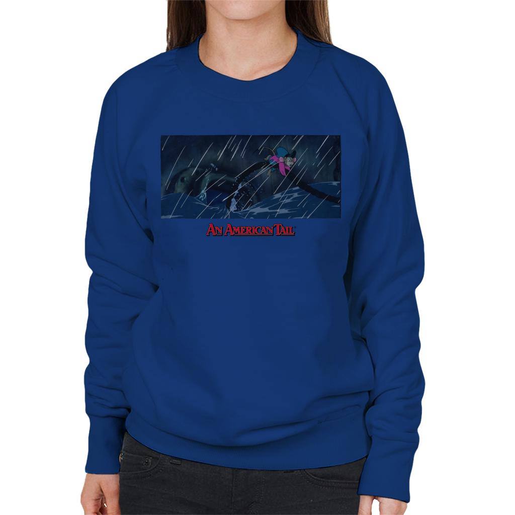 An American Tail Fievel Holding On Women's Sweatshirt product image 6