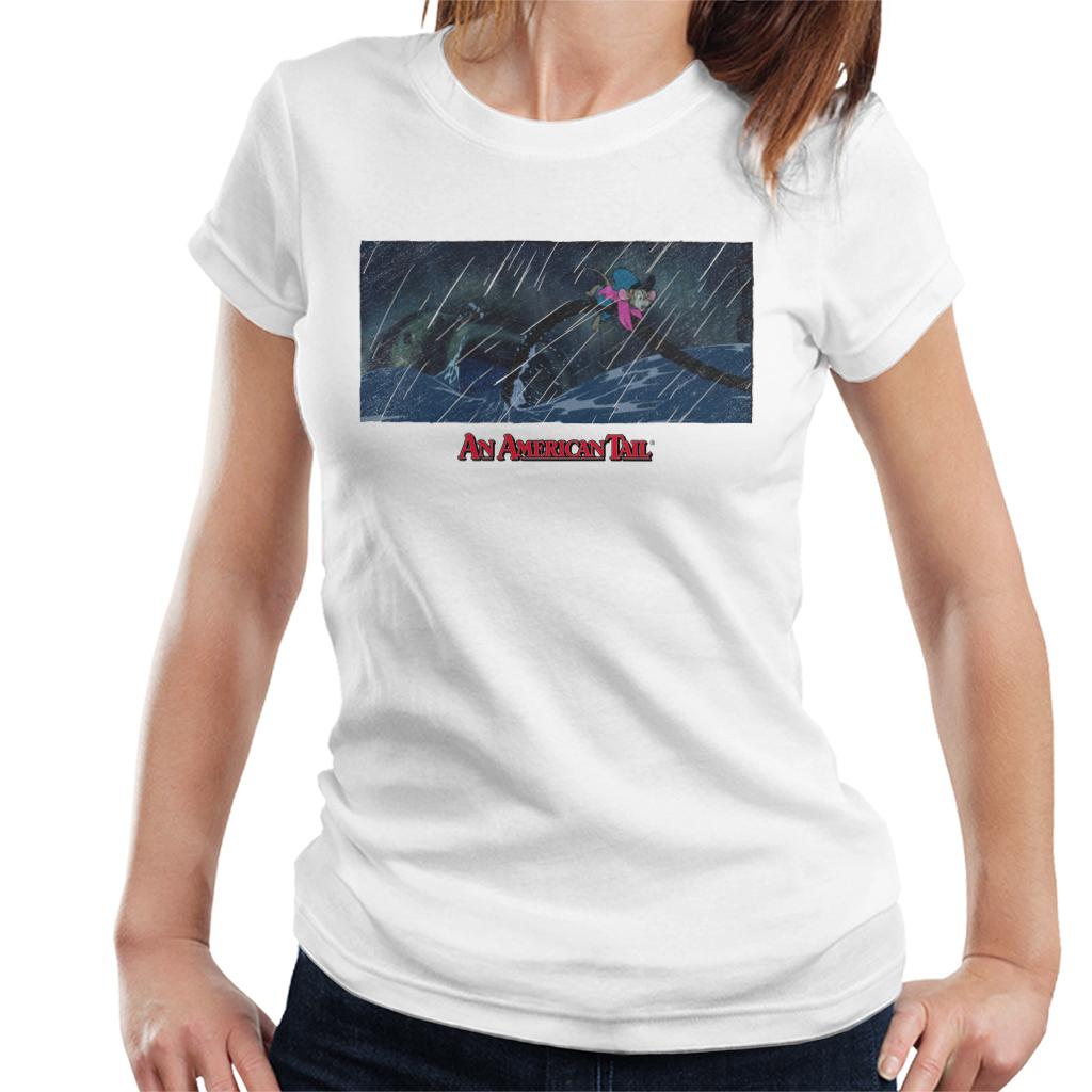 An American Tail Fievel Holding On Women's T-Shirt product image 4