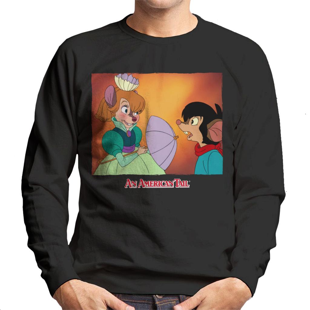 An American Tail Bridget Blushing Men's Sweatshirt product image 1