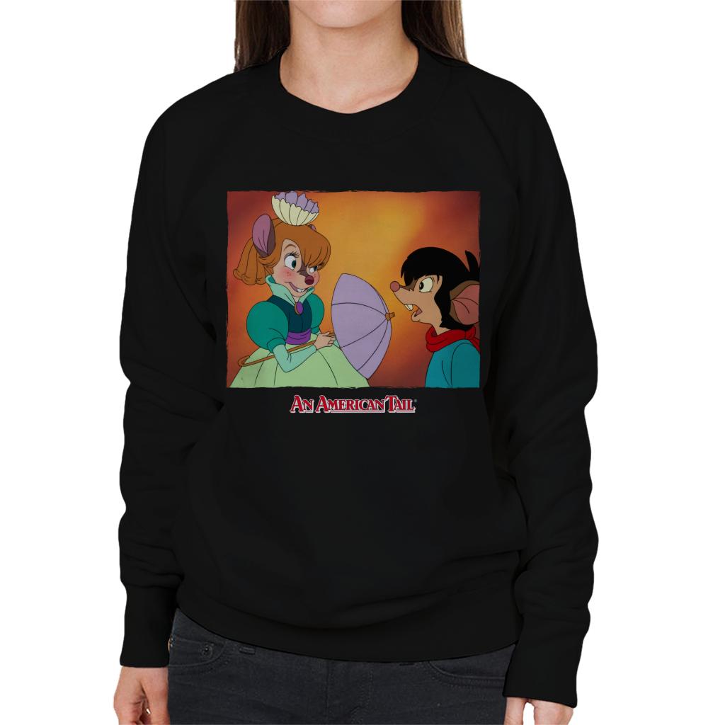 An American Tail Bridget Blushing Women's Sweatshirt product image 1