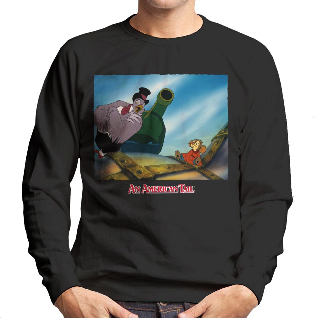 An American Tail Henri Give Fievel Hope Men's Sweatshirt product image 1