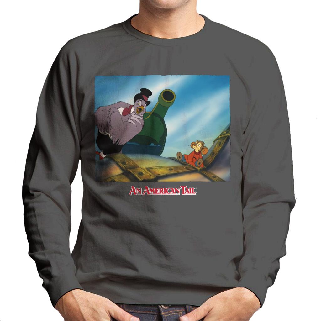 An American Tail Henri Give Fievel Hope Men's Sweatshirt product image 4
