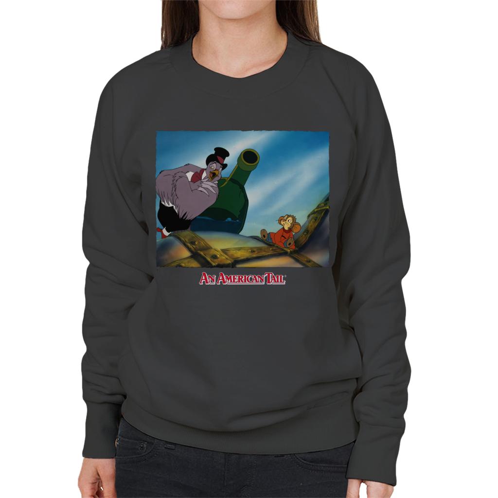 An American Tail Henri Give Fievel Hope Women's Sweatshirt product image 4