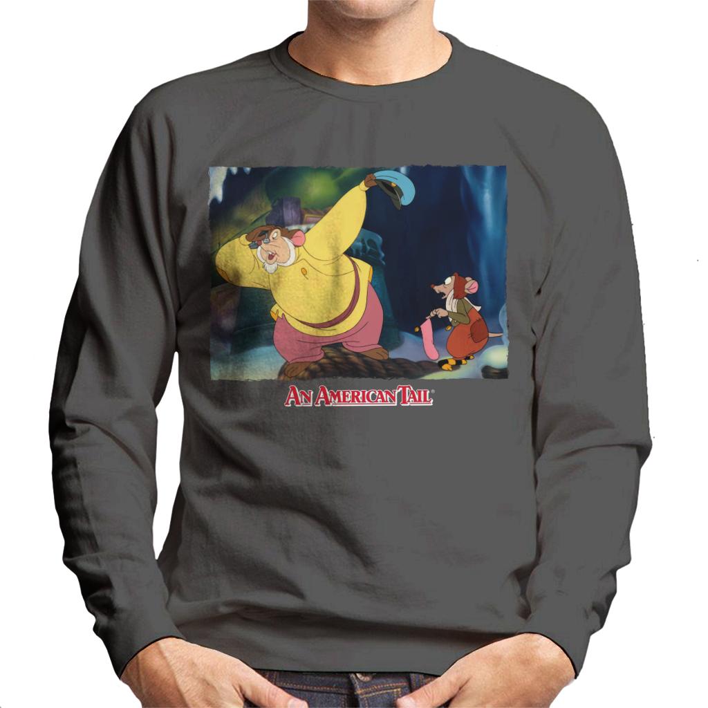An American Tail Papa Searching Men's Sweatshirt product image 4
