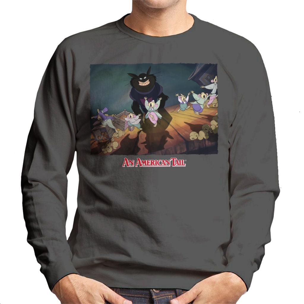 An American Tail Cossack Cats Looming Men's Sweatshirt product image 4