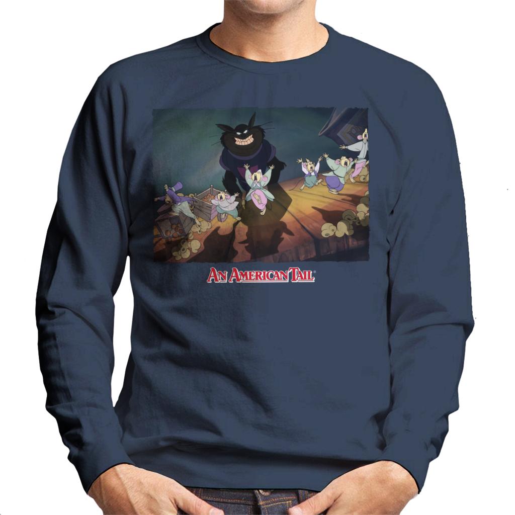 An American Tail Cossack Cats Looming Men's Sweatshirt product image 6