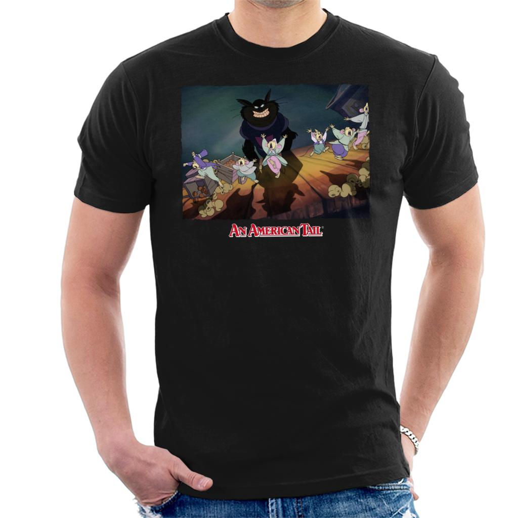 An American Tail Cossack Cats Looming Men's T-Shirt product image 1