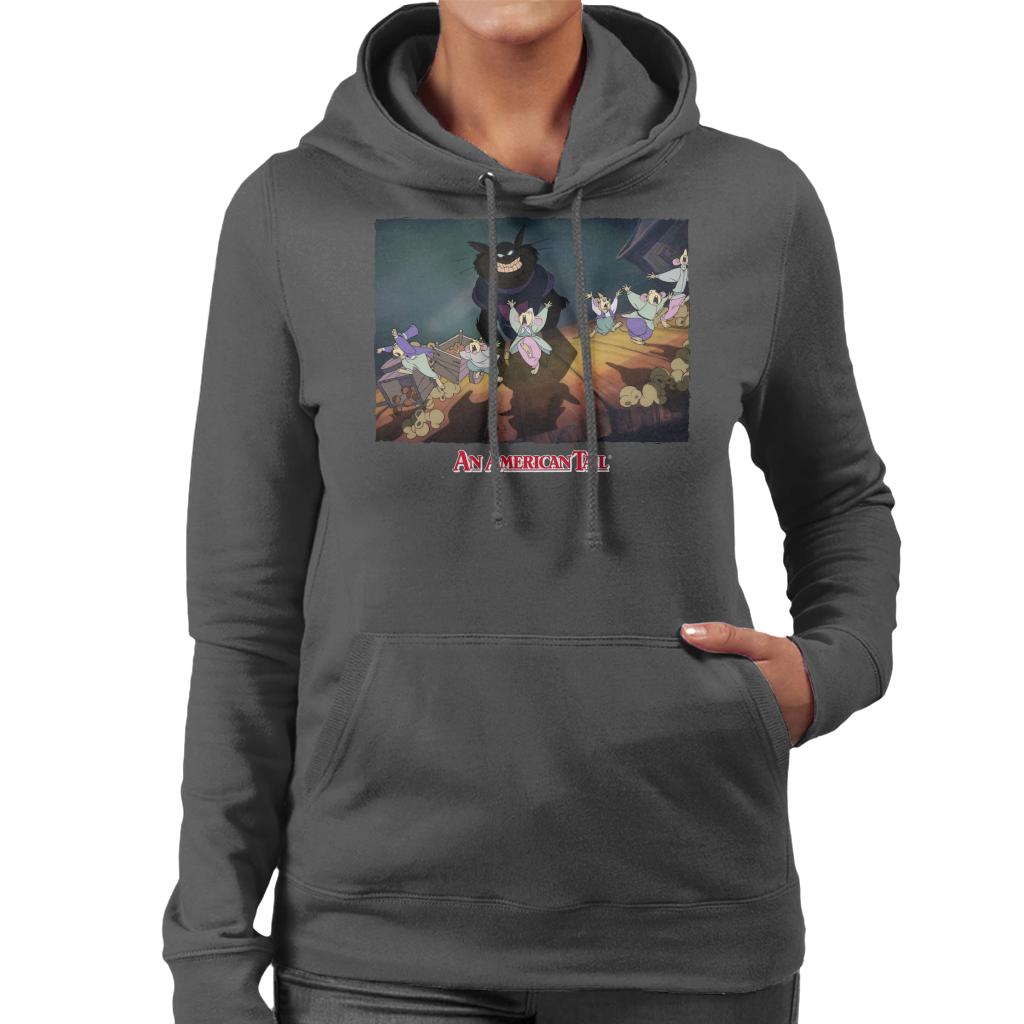 An American Tail Cossack Cats Looming Women's Hooded product image 4