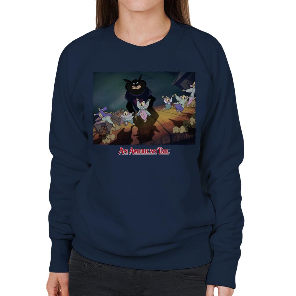 An American Tail Cossack Cats Looming Women's Sweatshirt product image 6