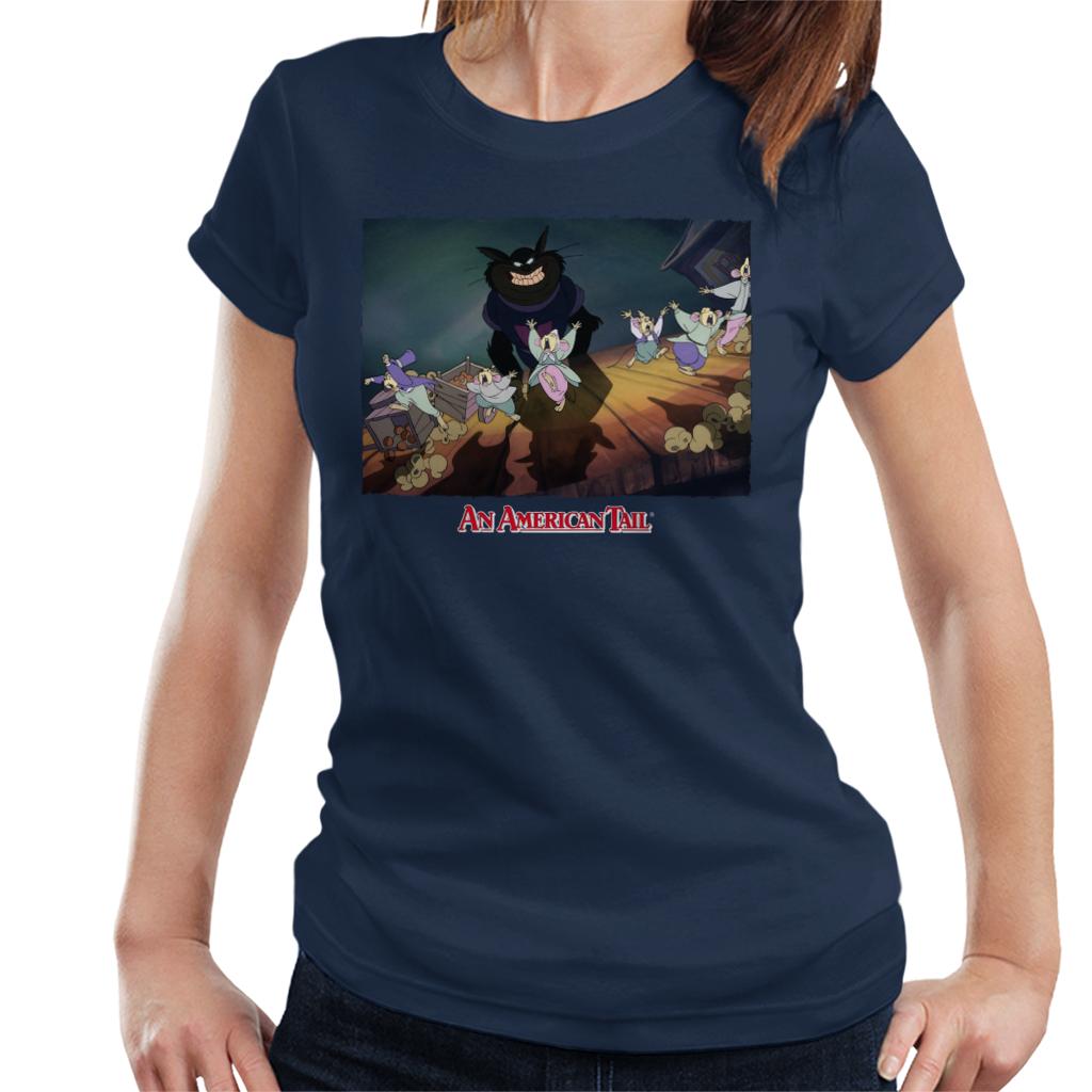 An American Tail Cossack Cats Looming Women's T-Shirt product image 6