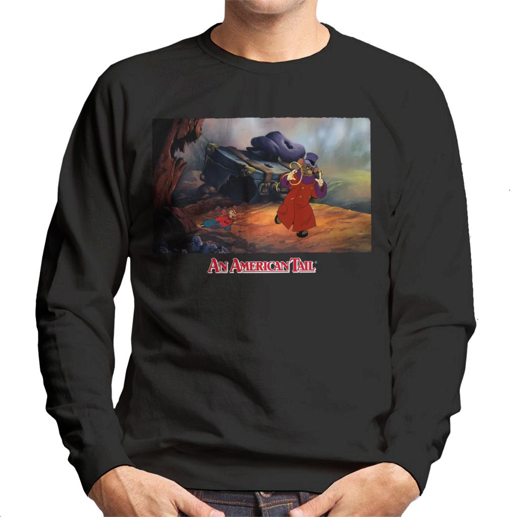 An American Tail Fieval And Warren T Rat Men's Sweatshirt product image 1