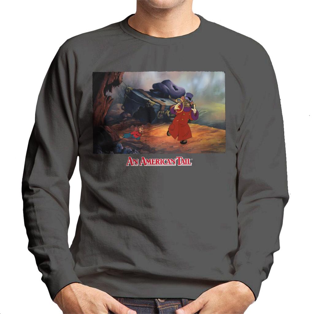 An American Tail Fieval And Warren T Rat Men's Sweatshirt product image 4