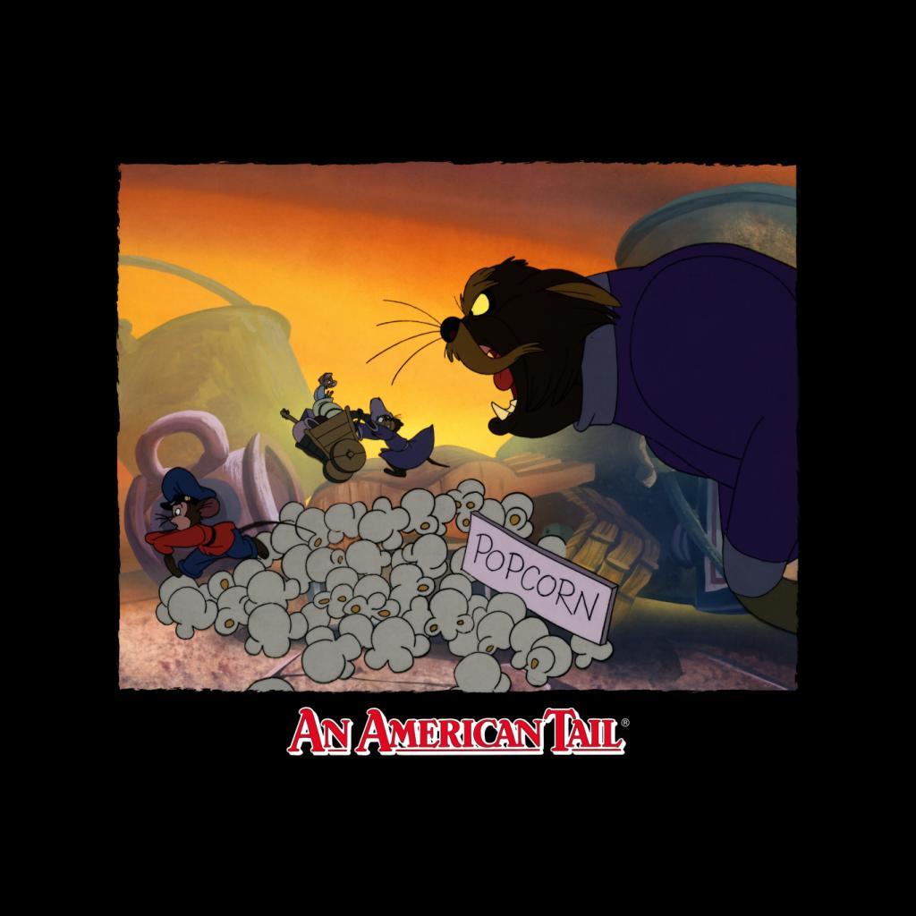 An American Tail Cossack Cat Popcorn Women's Sweatshirt product image 2