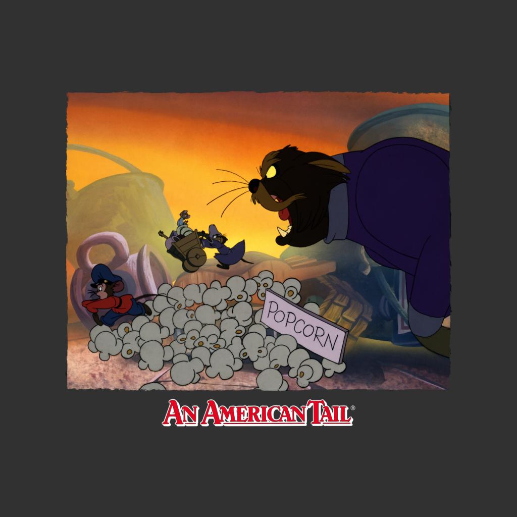 An American Tail Cossack Cat Popcorn Men's Hooded Sweatshirt product image 5