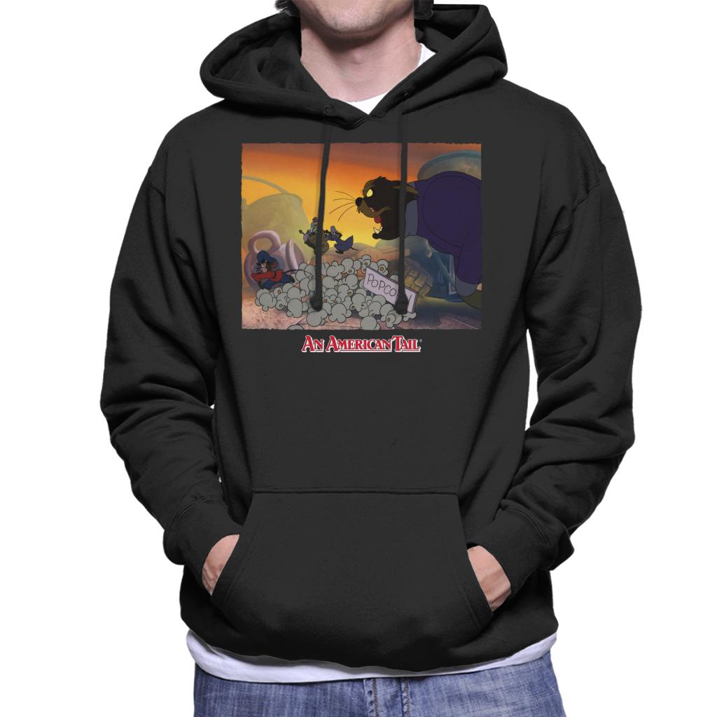 An American Tail Cossack Cat Popcorn Men's Hooded Sweatshirt product image 1