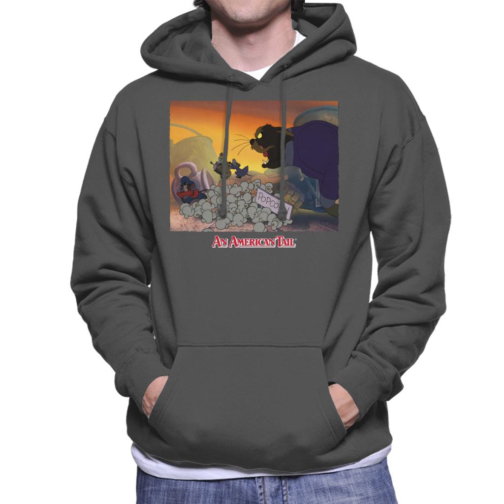 An American Tail Cossack Cat Popcorn Men's Hooded Sweatshirt product image 4