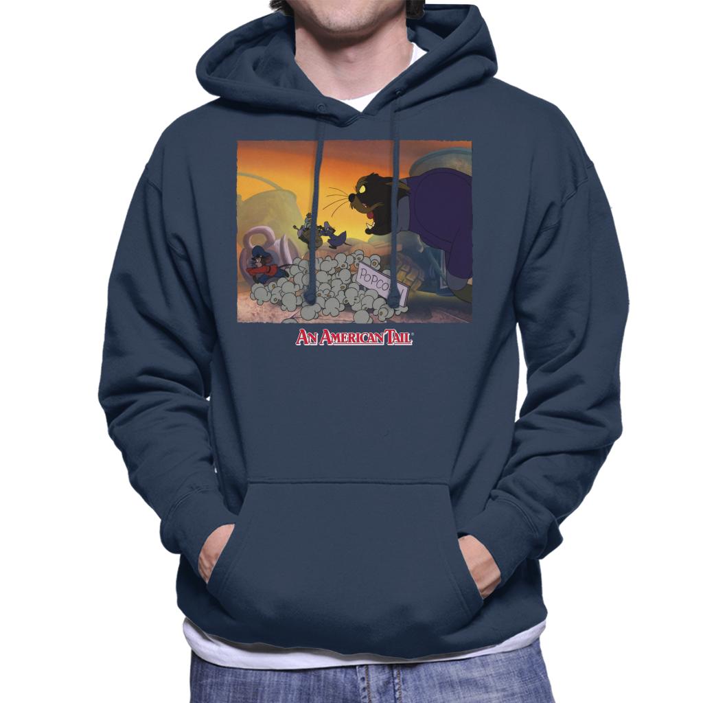 An American Tail Cossack Cat Popcorn Men's Hooded Sweatshirt product image 6