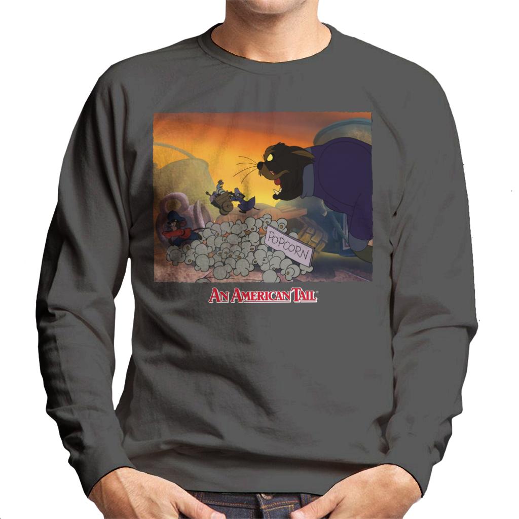 An American Tail Cossack Cat Popcorn Men's Sweatshirt product image 4